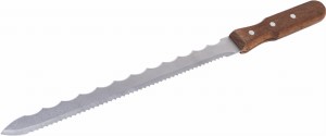 Nóż do cięcia izolacji 350 mm Rączka drewniana Stalco